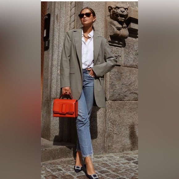 Brown Wool Blazer Made in Italy - Picture 4 of 9